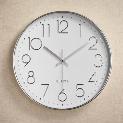 Klassische Wanduhr im Skandi-Stil Roségold
