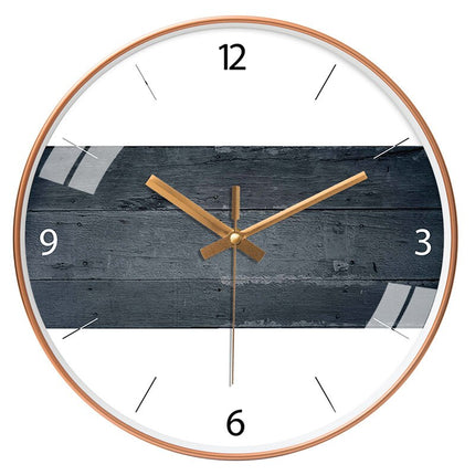 Moderne Wanduhr Holz 30 cm