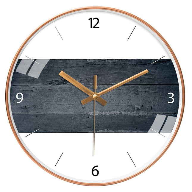 Moderne Wanduhr Holz 30 cm