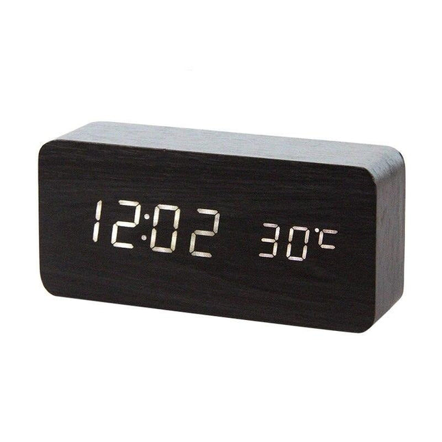 Digitaler LED Wecker mit Temperaturanzeige