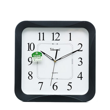 Moderne quadratische Wanduhr für Büro