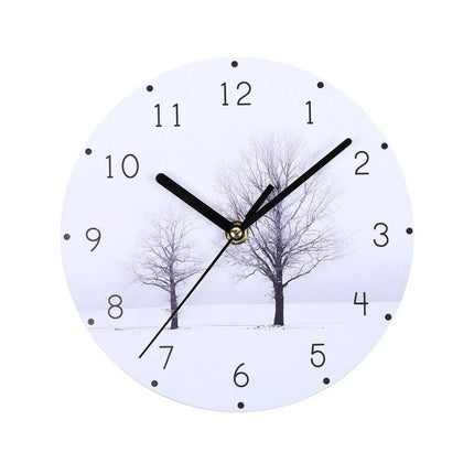 Wanduhr mit motivierendem Spruch 'Say Yes'