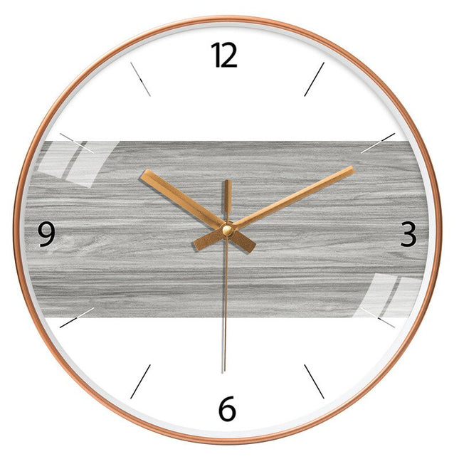 Moderne Wanduhr Holz 30 cm