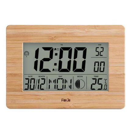 Seniorenuhr digital mit Datum und Wochentag