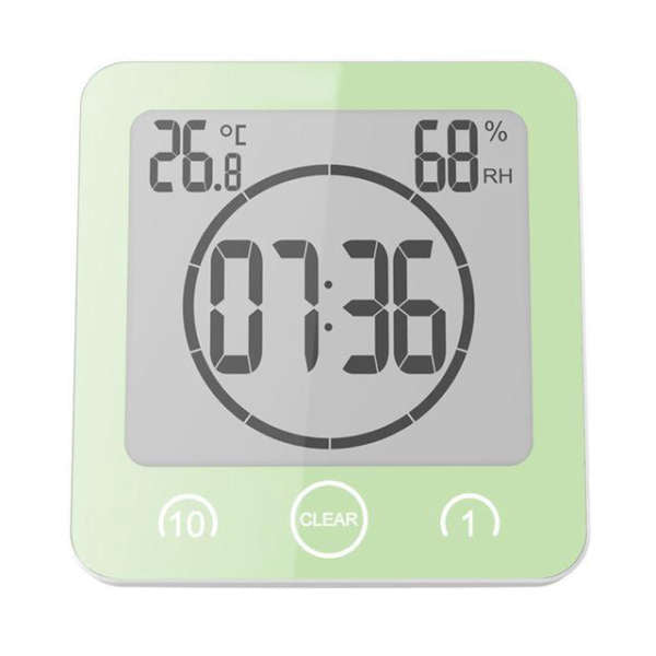 Wasserdichte digitale Uhr fürs Badezimmer