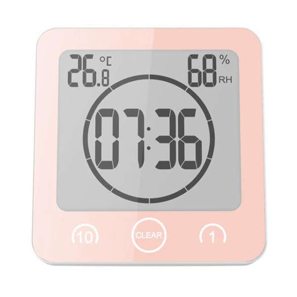 Wasserdichte digitale Uhr fürs Badezimmer