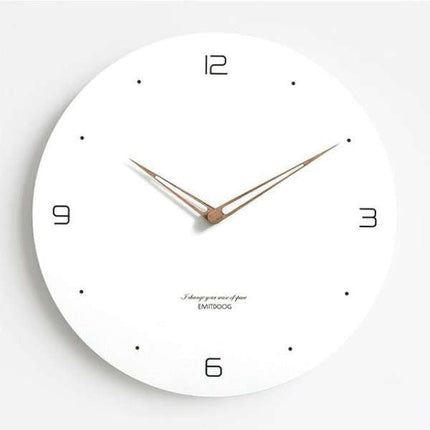 Schlichte Design Wanduhr fürs Badezimmer