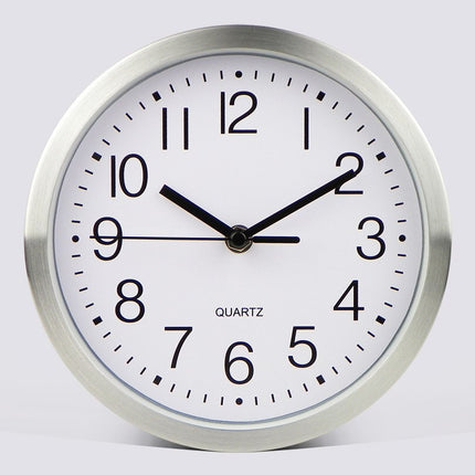 Kleine runde Wanduhr für Büro