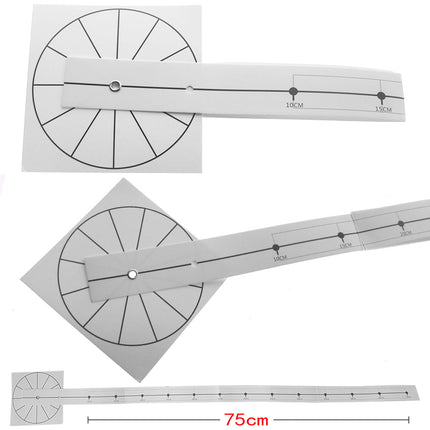 Große DIY Wanduhr Pferde zum Aufkleben
