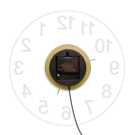 Große digitale LED Wanduhr aus Acryl
