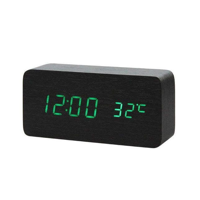 Digitaler LED Wecker mit Temperaturanzeige