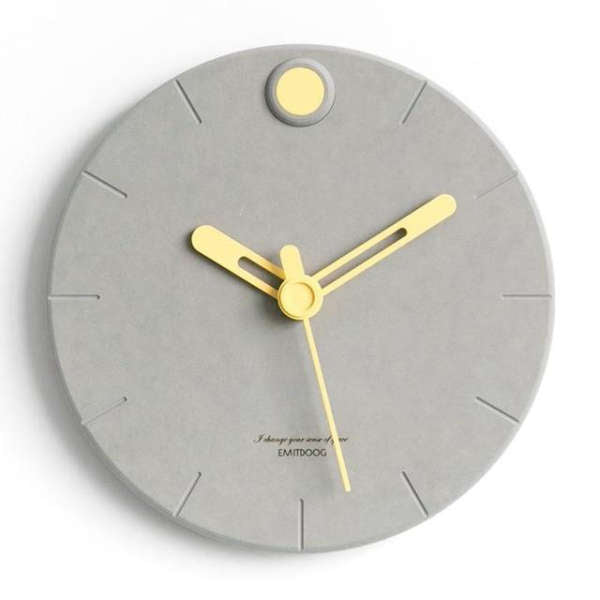 Moderne Design Wanduhr aus Beton