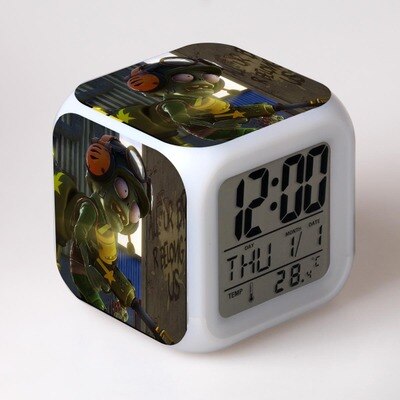 Kinder Würfel Wecker mit Zombie-Motiv