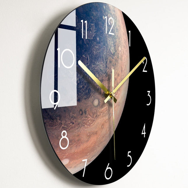 Künstlerische Wanduhr modernes Glas-Design