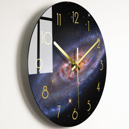Künstlerische Wanduhr modernes Glas-Design