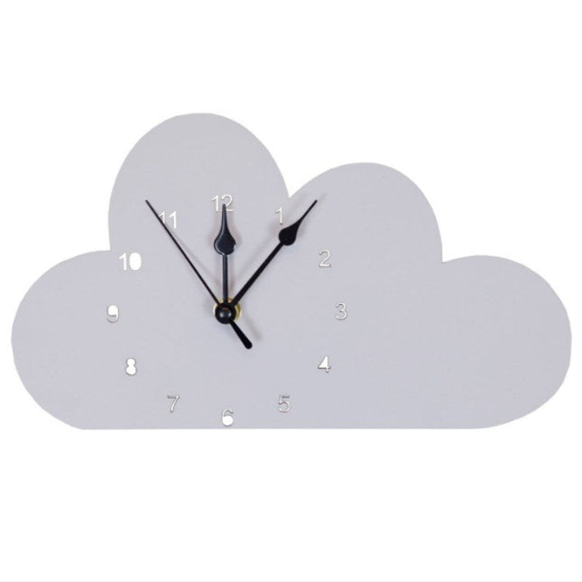 Verspielte Holzuhr Hase für Kinderzimmer