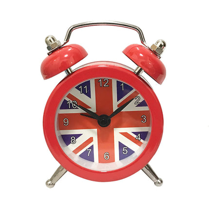 Retro Doppelglockenwecker Großbritannien Design