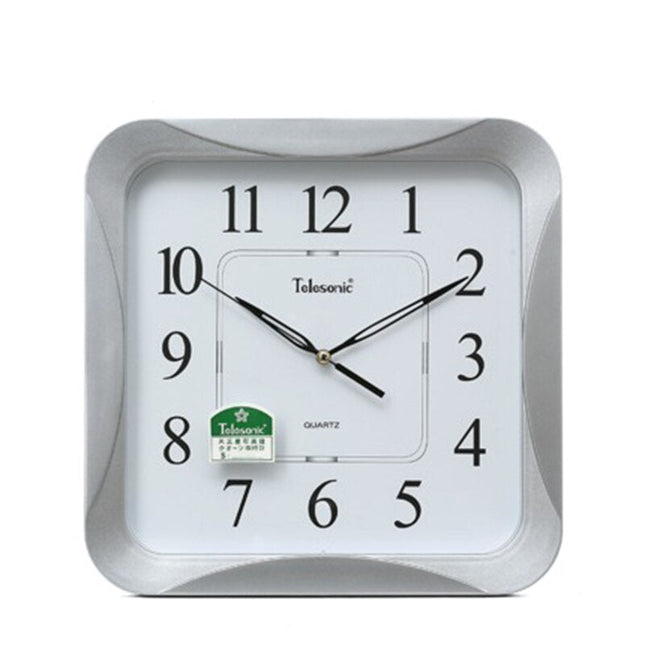 Moderne quadratische Wanduhr für Büro