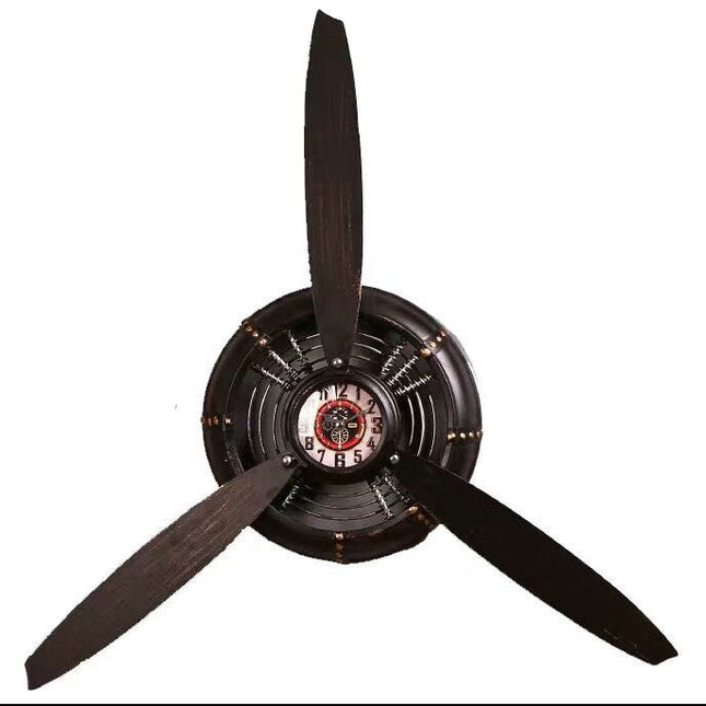 Retro Wanduhr im Propeller Design