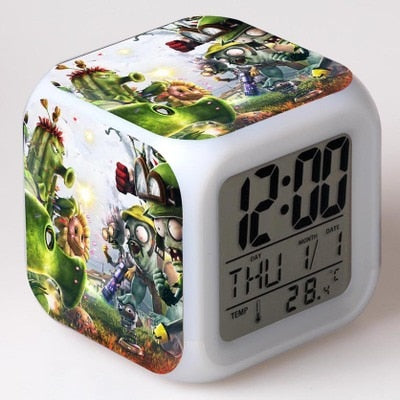 Kinder Würfel Wecker mit Zombie-Motiv
