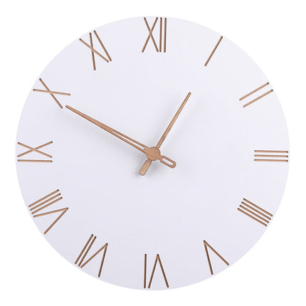 Minimalistische Wanduhr skandinavisches Design