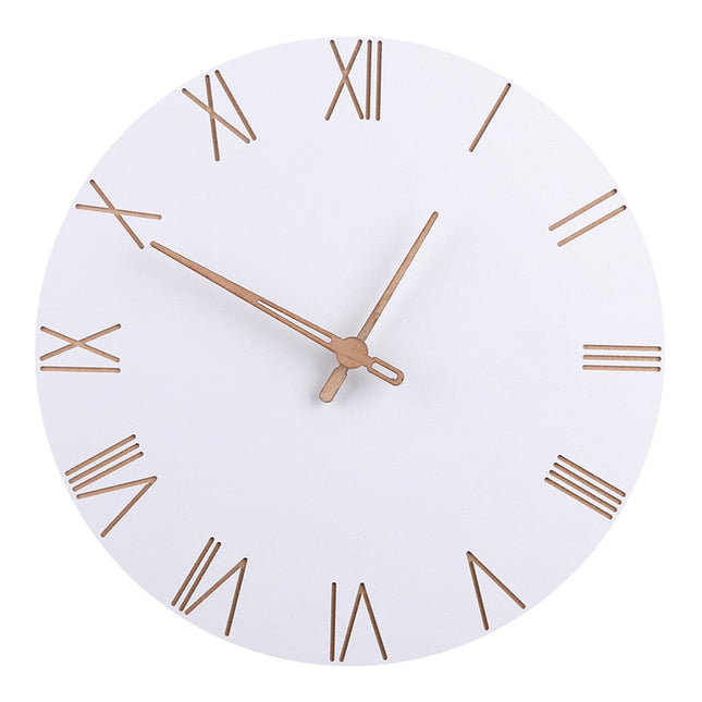 Minimalistische Wanduhr skandinavisches Design