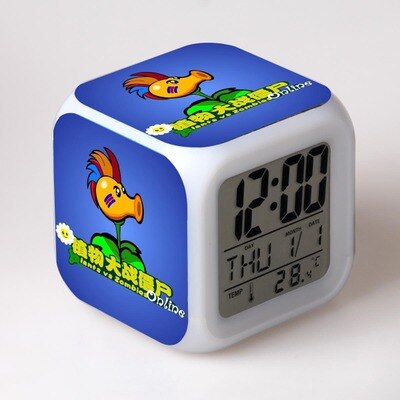 Kinder Würfel Wecker mit Zombie-Motiv