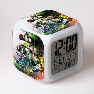 Kinder Würfel Wecker mit Zombie-Motiv