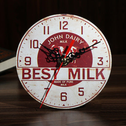 Kinderzimmer Wanduhr mit Eule Elefant