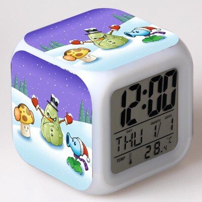 Kinder Würfel Wecker mit Zombie-Motiv