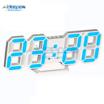 Moderne 3D LED Digital Tischuhr