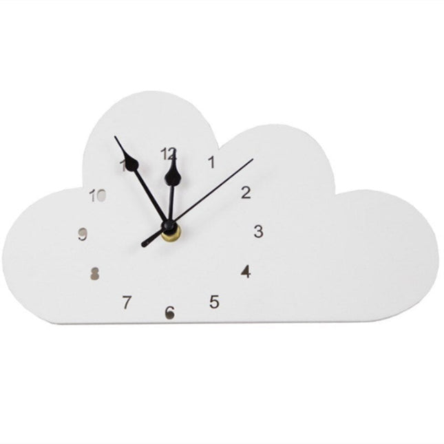 Verspielte Holzuhr Hase für Kinderzimmer