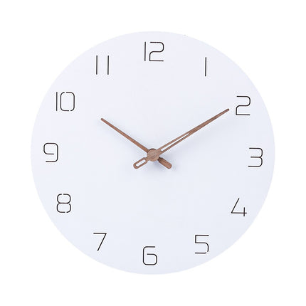 Minimalistische Wanduhr skandinavisches Design