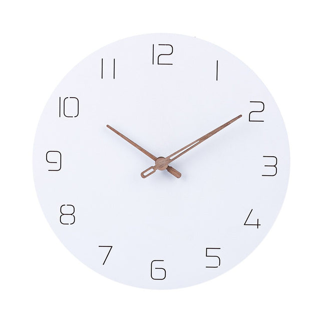 Minimalistische Wanduhr skandinavisches Design