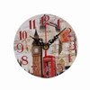 Wanduhr Holz Vintage im Landhausstil