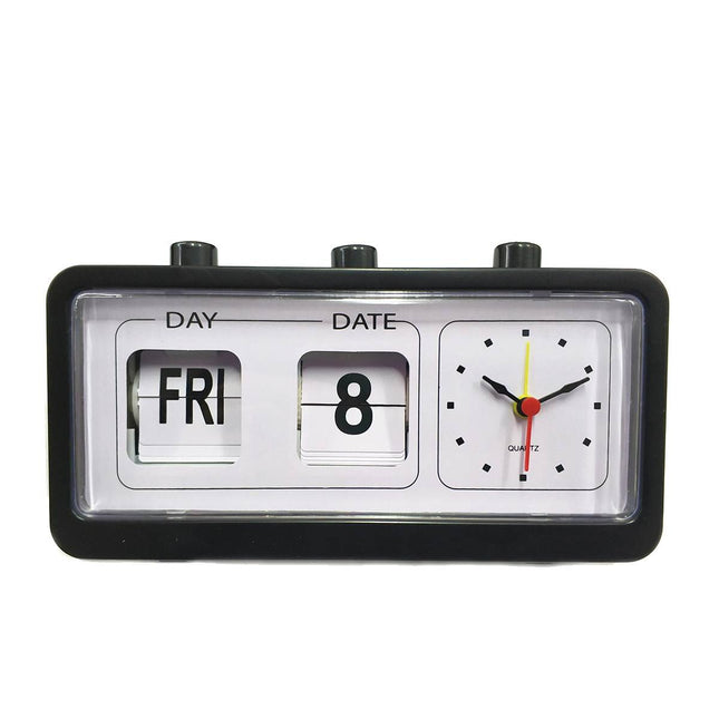 Retro Flip Uhr mit Kalenderanzeige