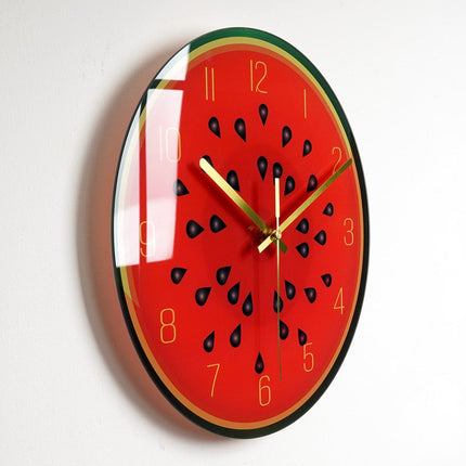 Künstlerische Wanduhr modernes Glas-Design