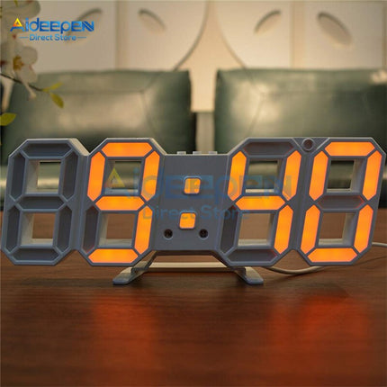 Moderne 3D LED Digital Tischuhr