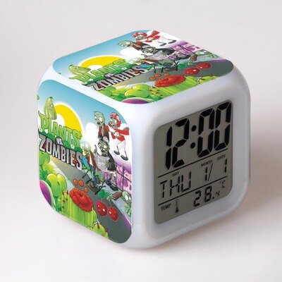 Kinder Würfel Wecker mit Zombie-Motiv