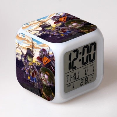Kinder Würfel Wecker mit Zombie-Motiv