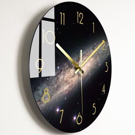 Künstlerische Wanduhr modernes Glas-Design