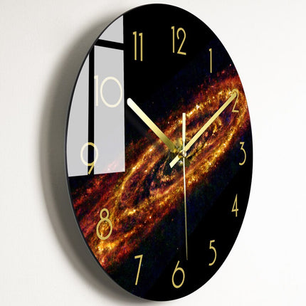 Künstlerische Wanduhr modernes Glas-Design