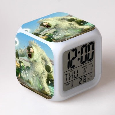 Kinder Würfel Wecker mit Zombie-Motiv