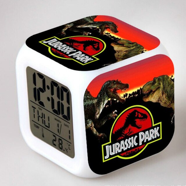 Jurassic Park Würfelwecker für Kinder