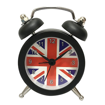 Retro Doppelglockenwecker Großbritannien Design