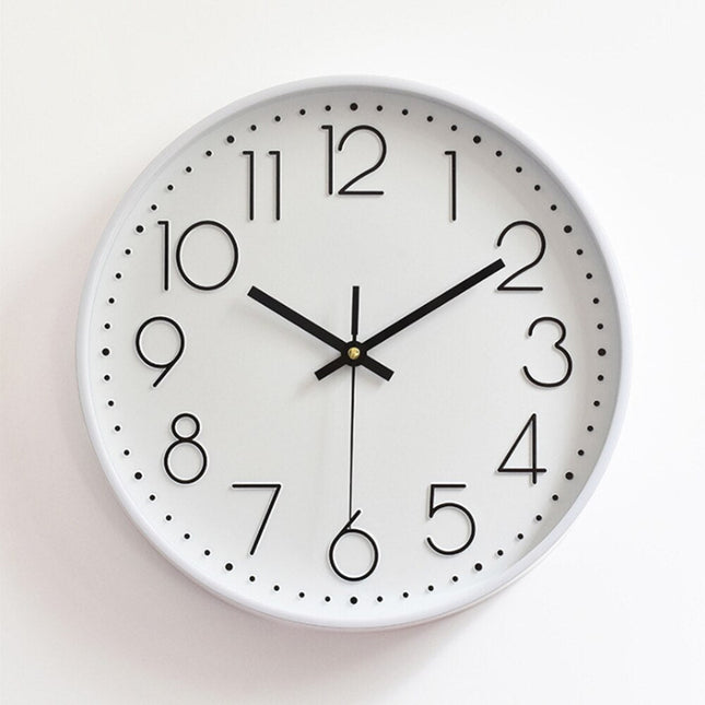 Klassische Wanduhr im Skandi-Stil Roségold