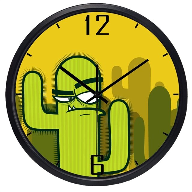 Wanduhr für Kinderzimmer mit Mops-Motiv