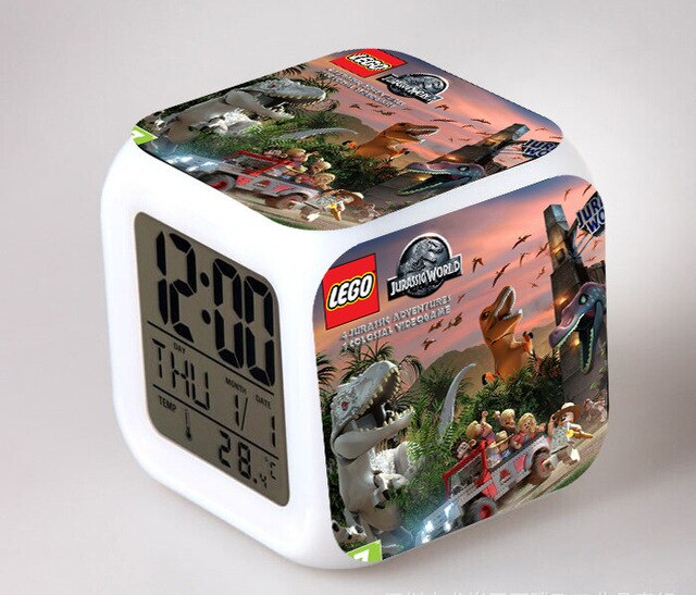 Jurassic Park Würfelwecker für Kinder