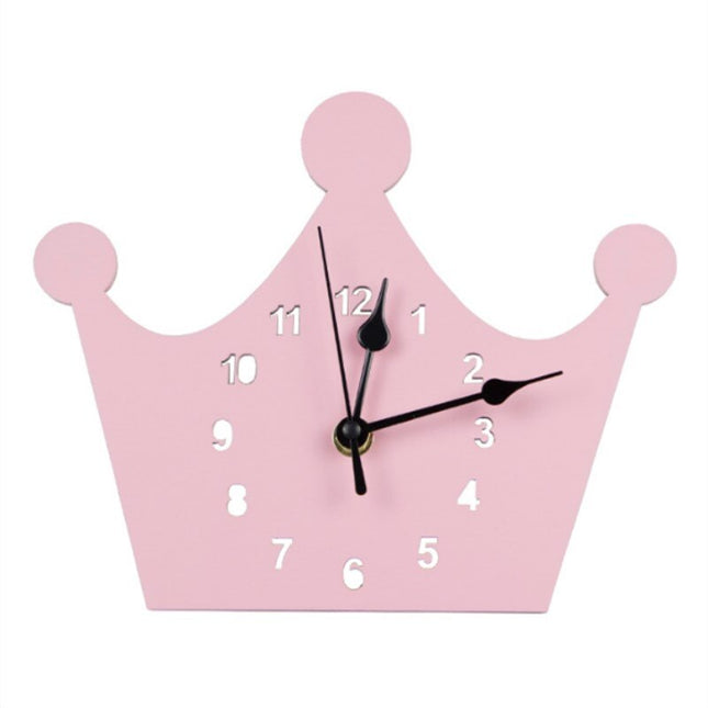 Verspielte Holzuhr Hase für Kinderzimmer