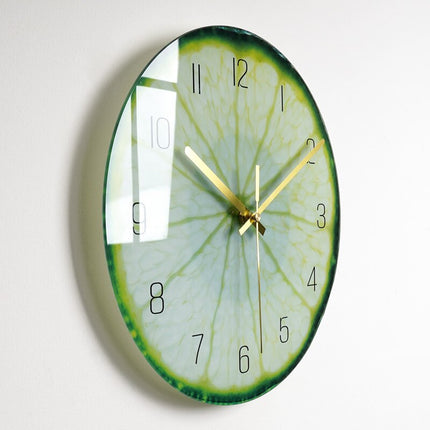Künstlerische Wanduhr modernes Glas-Design